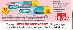 Kaufland COREGA Krem do mocowania protez zębowych różne rodzaje oferta
