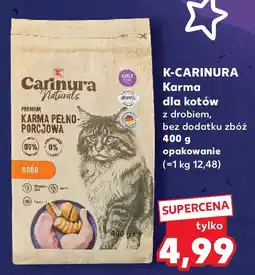 Kaufland K-CARINURA Karma dla kotów z drobiem, bez dodatku zbóż oferta