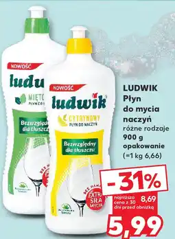 Kaufland LUDWIK Płyn do mycia naczyń oferta