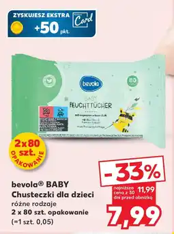 Kaufland bevola BABY Chusteczki dla dzieci oferta