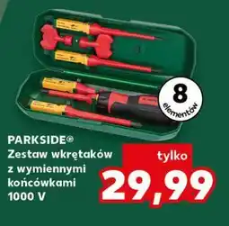Kaufland PARKSIDE Zestaw wkrętaków z wymiennymi końcówkami 1000 V oferta
