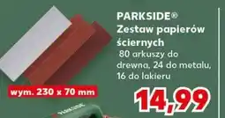 Kaufland PARKSIDE Zestaw papierów ściernych oferta