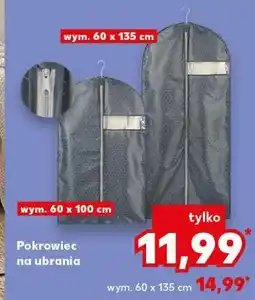 Kaufland Pokrowiec na ubrania (wym. 60 x 100 cm) oferta