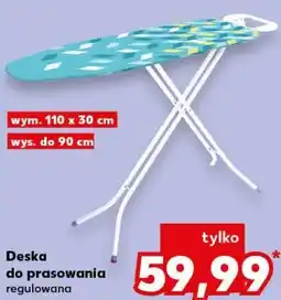 Kaufland Deska do prasowania regulowana oferta
