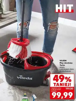 Kaufland Vileda Mop obrotowy Turbo oferta