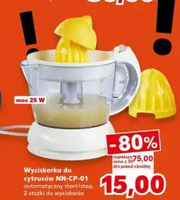 Kaufland Wyciskarka do cytrusów NN-CP-01 oferta