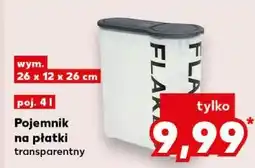 Kaufland Pojemnik na płatki transparentny oferta