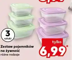 Kaufland Zestaw pojemników na żywność (3 sztuki) oferta