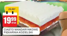 Bingo Ciasto mandarynkowe piekarnia kozielski oferta
