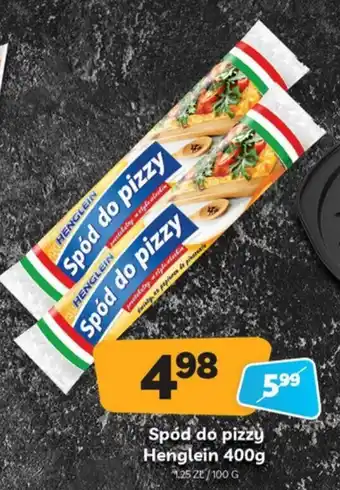 Delfin Spód do pizzy Henglein 400g oferta