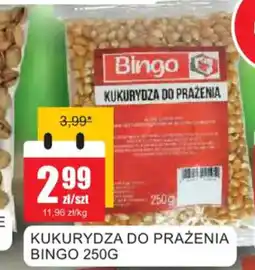 Bingo Kukurydza do prażenia bingo oferta