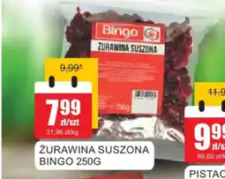 Bingo Żurawina suszona bingo oferta
