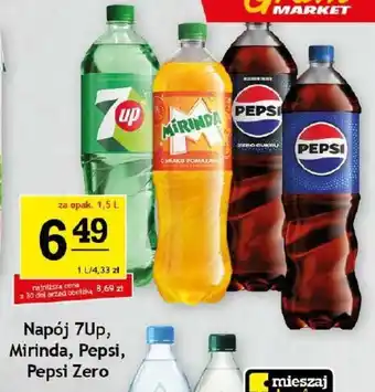Gram Market Napój 7Up, Mirinda, Pepsi, Pepsi Zero oferta