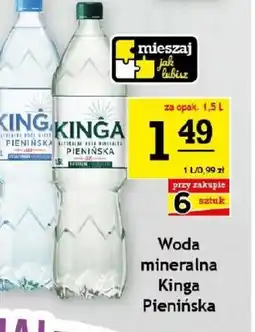 Gram Market Woda mineralna Kinga Pienińska oferta