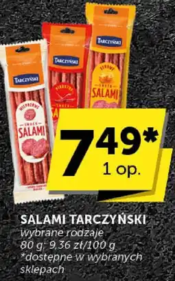 Groszek Salami Tarczyński wybrane rodzaje oferta