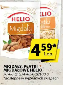 Groszek Migdały, płatki migdałowe Helio oferta