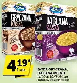 Groszek Kasza gryczana, jaglana Melvit oferta