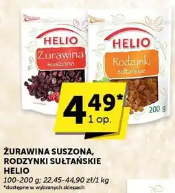 Euro Sklep Rodzynki sułtańskie Helio oferta