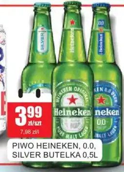 Bingo Piwo heineken, 0.0, silver butelka oferta