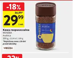Intermarche Kawa rozpuszczalna WOSEBA Arabica oferta