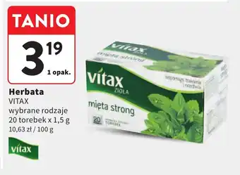 Intermarche Herbata Vitax oferta