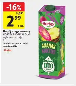 Intermarche Napój niegazowany Hortex Tropical Duo oferta