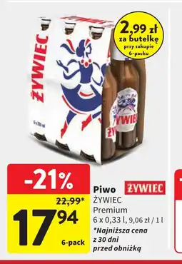 Intermarche Piwo Zywiec oferta