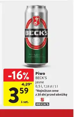 Intermarche Beck's Piwo oferta