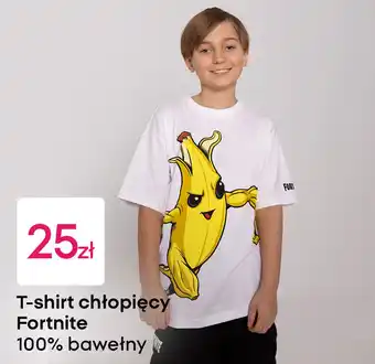 T-shirt chłopięcy Fortnite 100% bawełny
