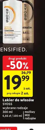 Intermarche SYOSS Lakier do włosów oferta