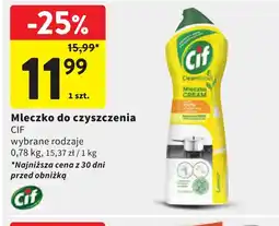 Intermarche Cif Mleczko do czyszczenia oferta