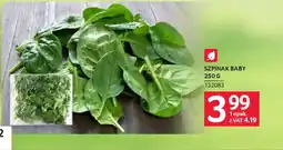 Selgros Szpinak baby oferta