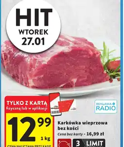 Intermarche Karkówka wieprzowa bez kości oferta