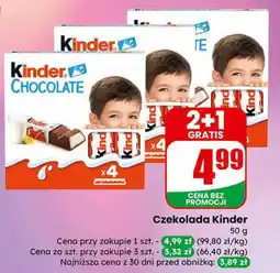 Dino Czekolada Kinder Chocolate oferta