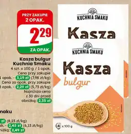 Dino Kasza bulgur Kuchnia Smaku oferta
