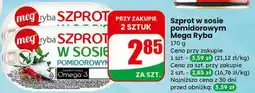 Dino Szprot w sosie pomidorowym Mega Ryba oferta
