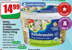 Dino Filety śledziowe w oleju Kołobrzeskie Fisher King oferta