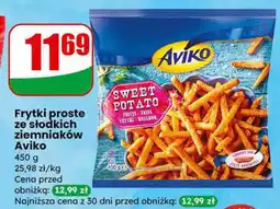 Dino Frytki proste ze słodkich ziemniaków Aviko oferta