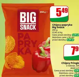 Dino Chipsy Pringles 2 rodzaje oferta
