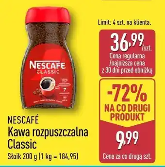 Kawa rozpuszczalna NESCAFÉ Classic
