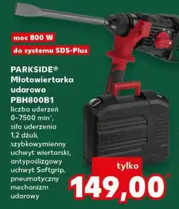 Kaufland PARKSIDE Młotowiertarka udarowa PBH800B1 oferta