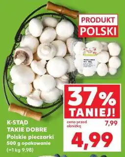 Kaufland Polskie pieczarki oferta