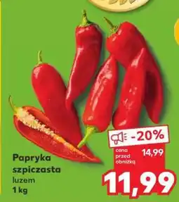 Kaufland Papryka szpiczasta luzem 1 kg oferta