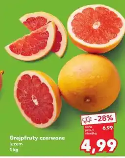 Kaufland Grejpfruty czerwone, luzem 1 kg oferta