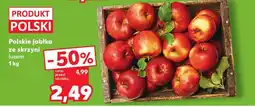 Kaufland Polskie jabłka ze skrzyni luzem 1 kg oferta
