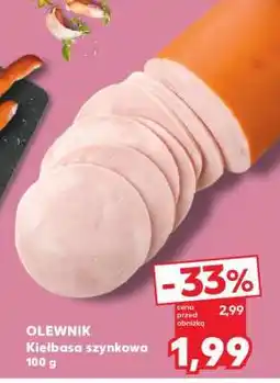Kaufland OLEWNIK Kiełbasa szynkowa 100 g oferta