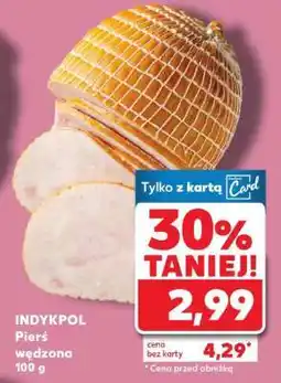 Kaufland INDYKPOL Pierś wędzona 100 g oferta