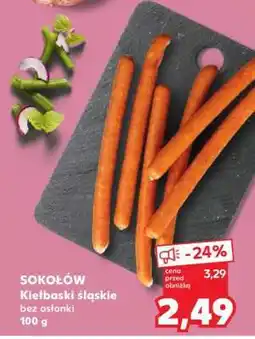 Kaufland SOKOŁÓW Kiełbaski śląskie bez osłonki 100 g oferta