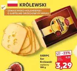Kaufland Ser Królewski wędzony 100 g oferta