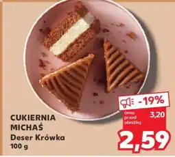 Kaufland CUKIERNIA MICHAŚ Deser krówka 100 g oferta